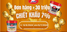 Chương Trình Khuyến Mãi: Chiết khấu 7% cho Đơn hàng từ 30 triệu (15/06 - 15/07)