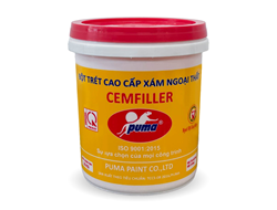 BỘT TRÉT CAO CẤP XÁM NGOẠI THẤT - CEMFILLER