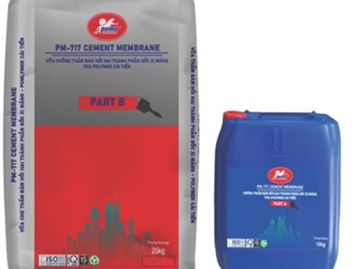 CHỐNG THẤM ĐÀN HỒI 2TP - 717 - PM CEMENT MEMBRANE